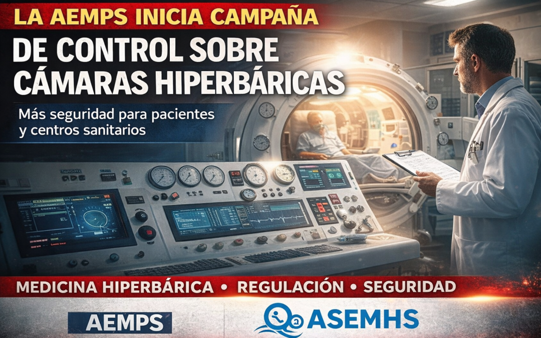 La AEMPS inicia dos campañas de control del mercado sobre cámaras hiperbáricas y generadores de ozono con finalidad médica