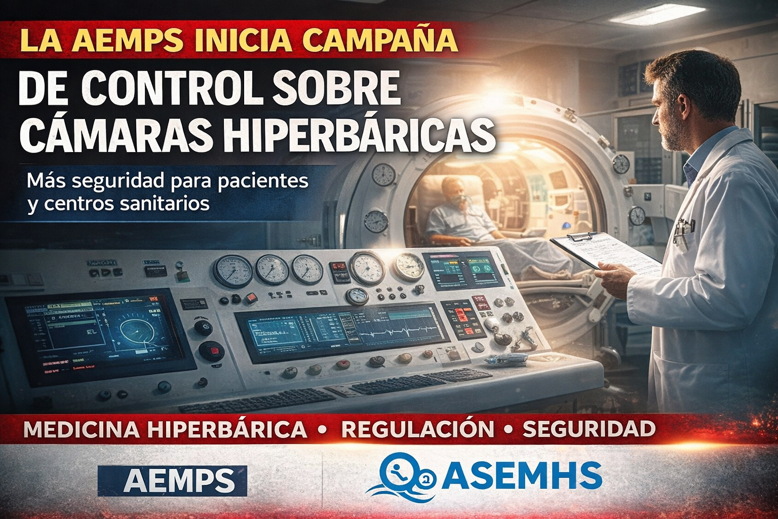 La AEMPS inicia dos campañas de control del mercado sobre cámaras hiperbáricas y generadores de ozono con finalidad médica