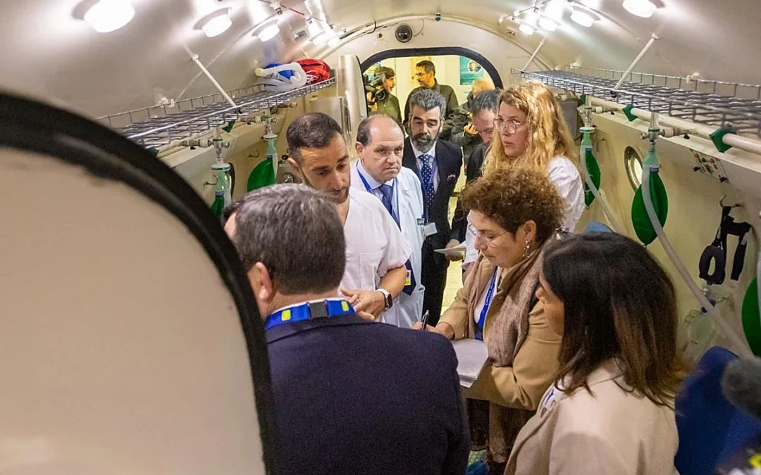 La Cámara Hiperbárica del Hospital Universitario de Canarias, clave en las misiones tripuladas de la NASA