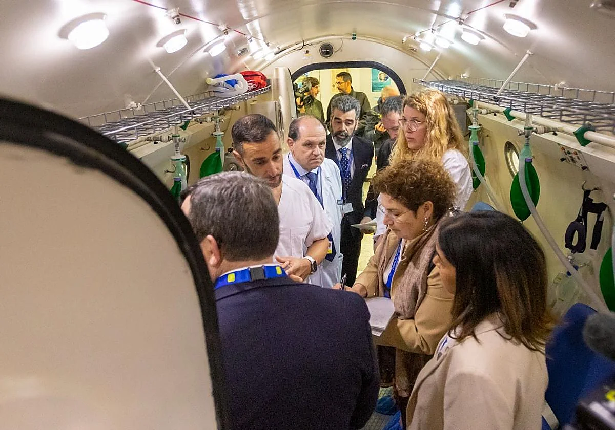 La Cámara Hiperbárica del Hospital Universitario de Canarias, clave en las misiones tripuladas de la NASA